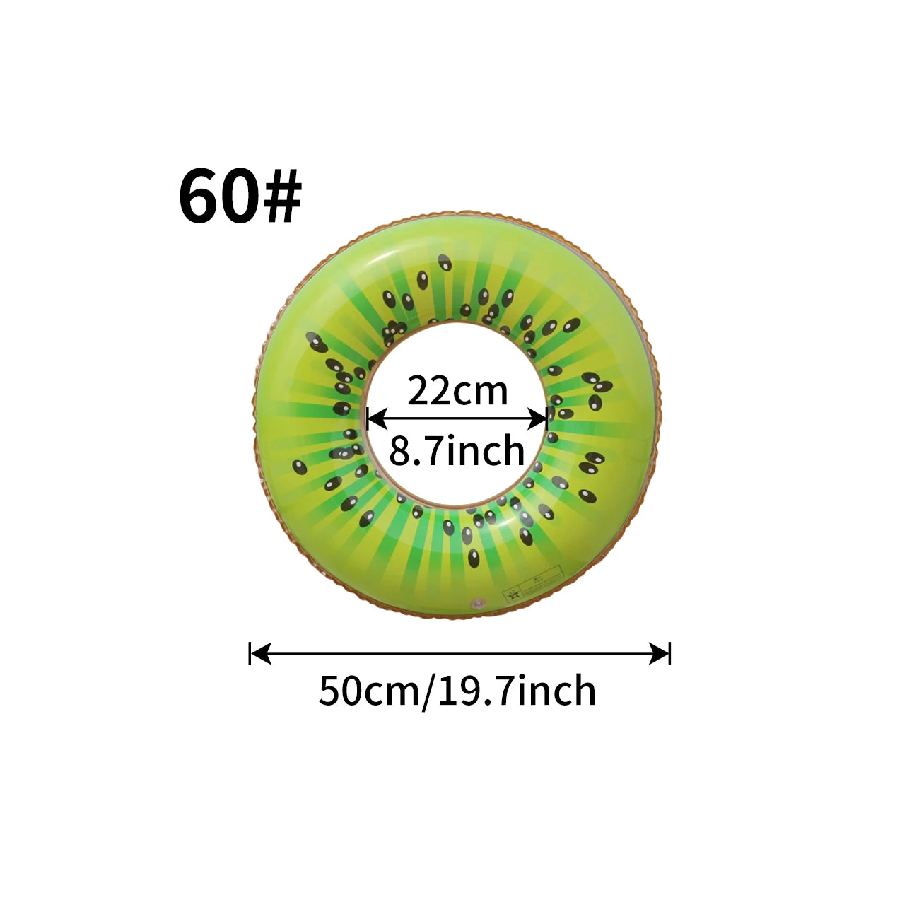 Anello Gonfiabile a Forma di Frutta per Piscina