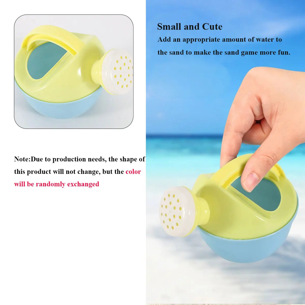 Set Giochi da Spiaggia per Bambini con Secchiello e Palette