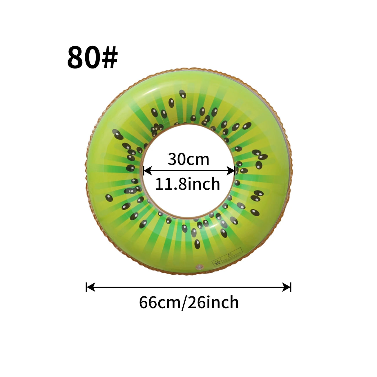 Anello Gonfiabile a Forma di Frutta per Piscina