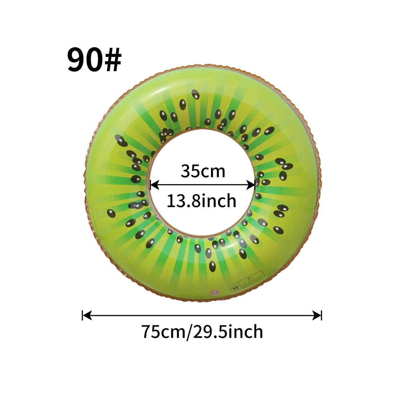 Anello Gonfiabile a Forma di Frutta per Piscina