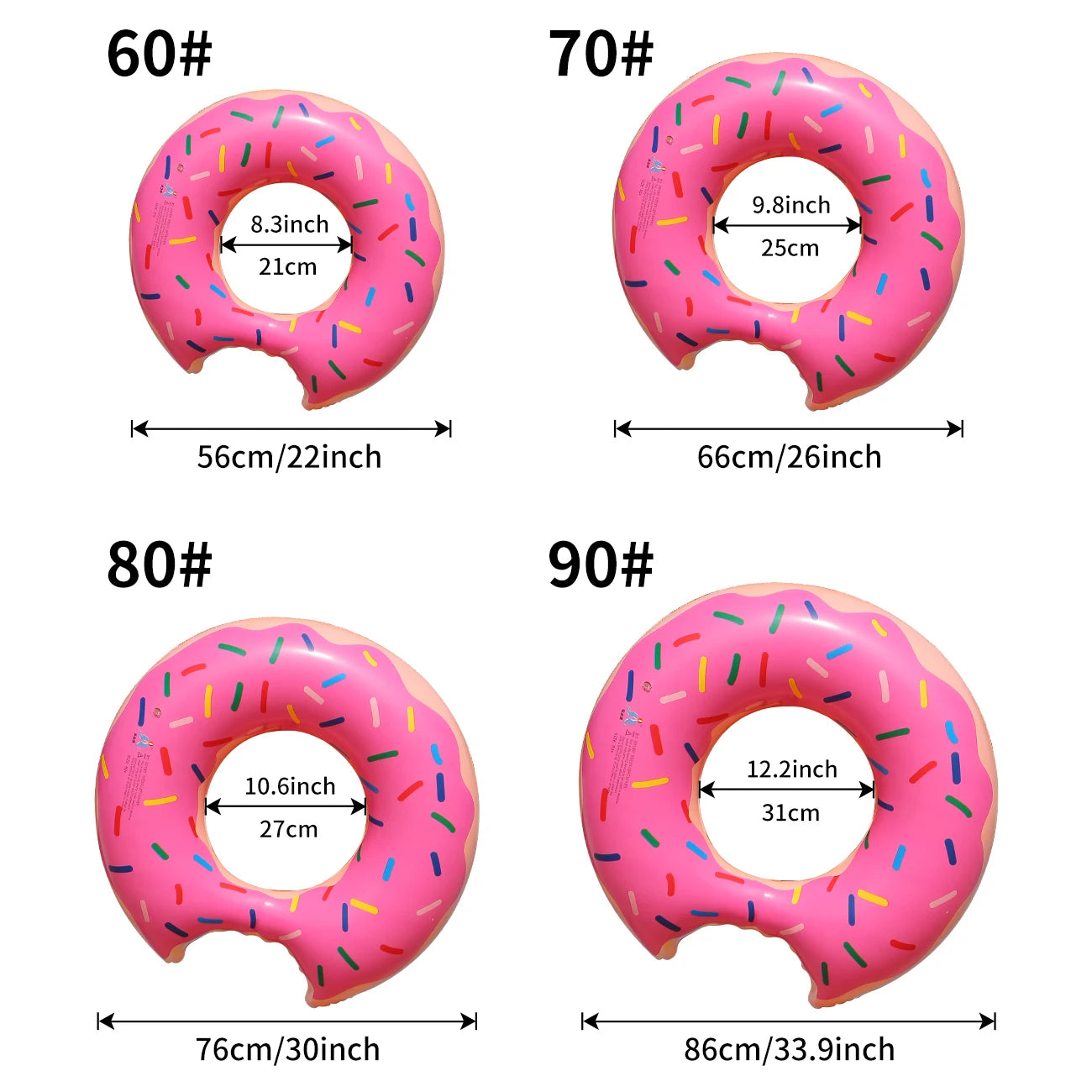 Ciambella Gonfiabile per Piscina e Mare