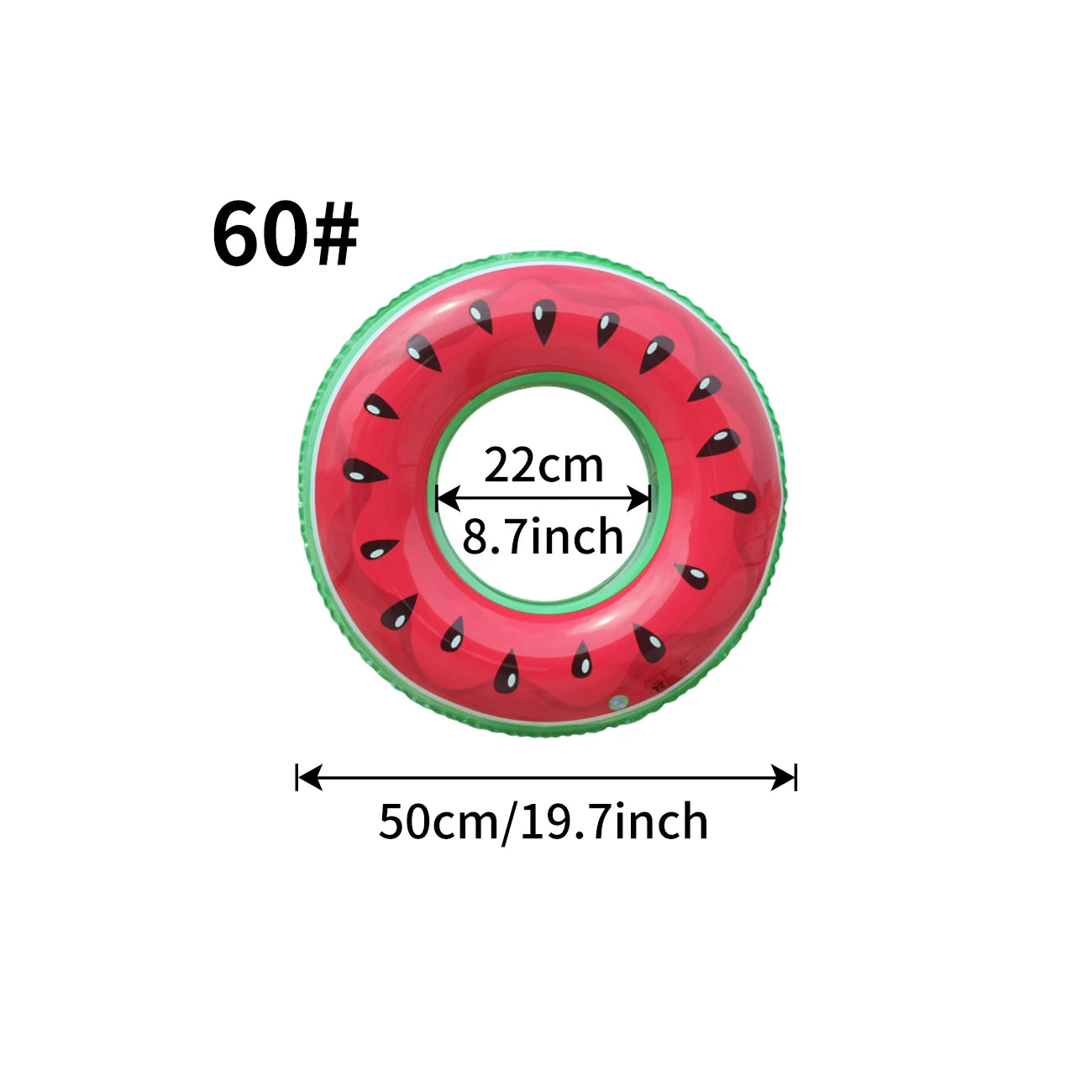 Anello Gonfiabile a Forma di Frutta per Piscina