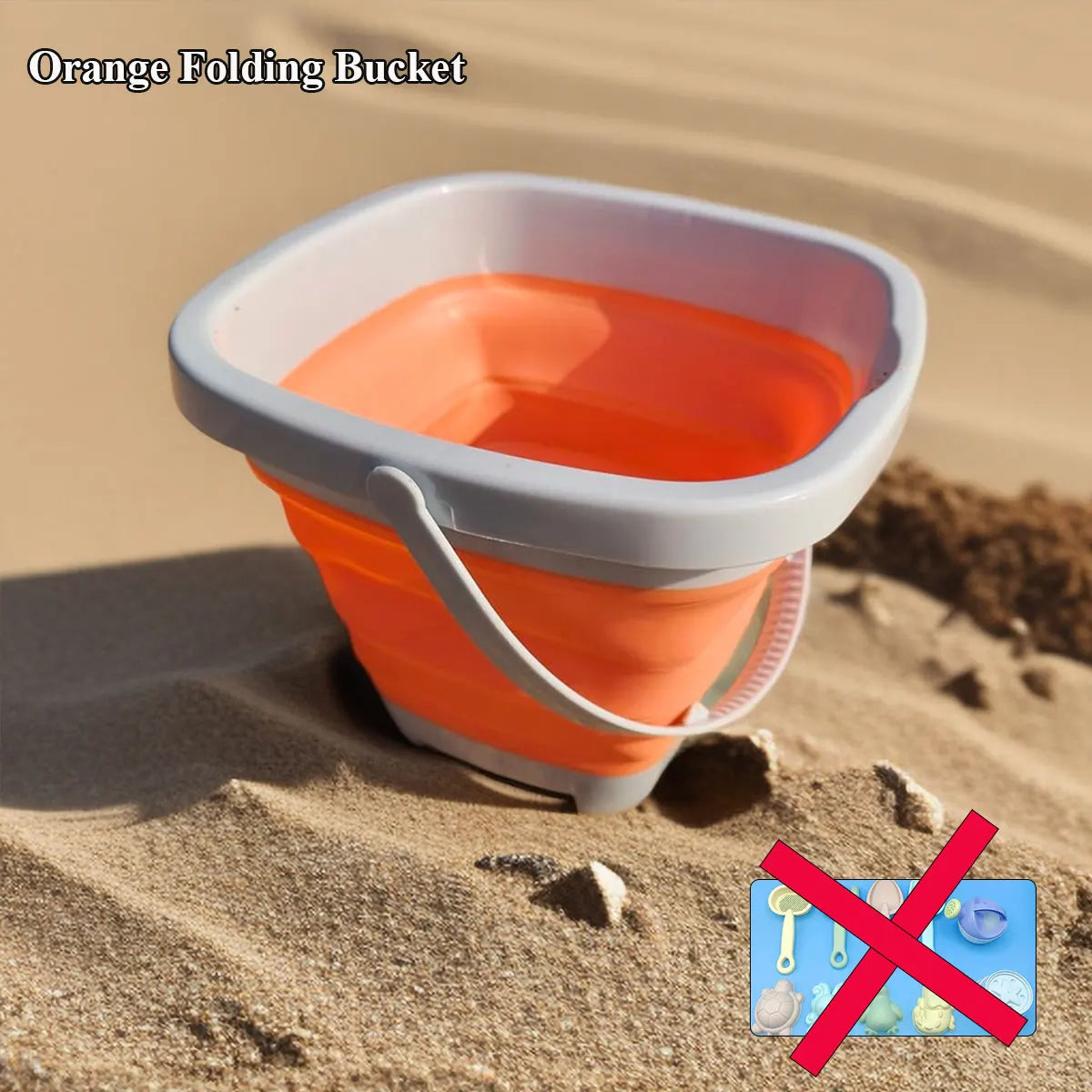 Set Giochi da Spiaggia per Bambini con Secchiello e Palette