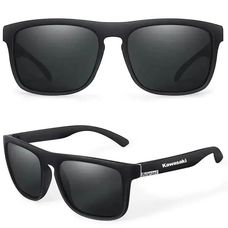 Kawasaki Square Vintage Sport Polarized Sunglasses For Men Women Luxury Brand Designer Sun Glasses Driving Fishing UV400 Eyewea